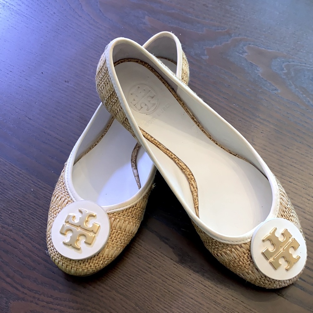 Tory Burch Reva Raffia